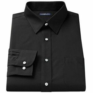 croft & barrow Black Dress shirt